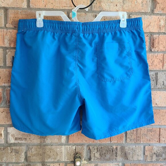 Maui & Sons Men's Texas Chill Vibes Pool Shorts Cobalt Size 2XL - Picture 3 of 13